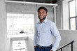© Syda Productions - business and people concept - smiling african american businessman at office
