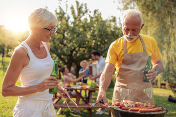 Canvas Print - Barbecue time