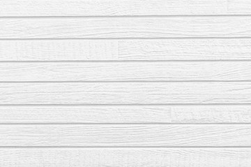 Wall Mural -  White wood wall pattern and seamless background