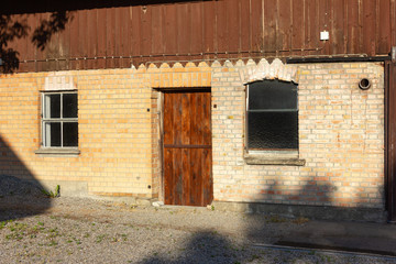 Wall Mural - stable buildings bavaria style