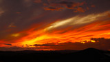 Fototapeta Na sufit - Firey Sunset