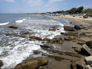 Agropoli - Spiaggia presso Torre San Marco