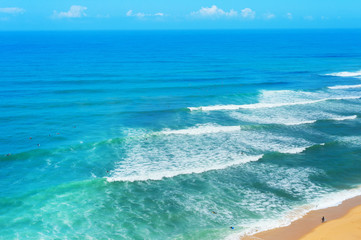 Wall Mural - Surfer  surf ocean beach Portugal