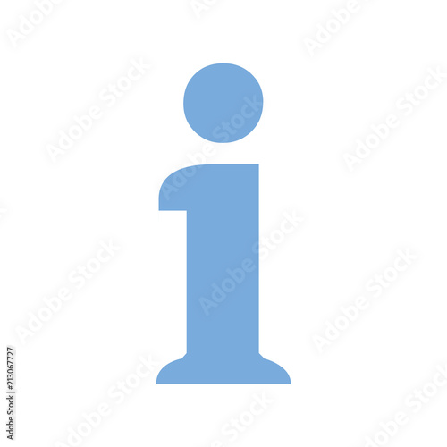 Information Sign Symbol Info Icon Isolated Help Desk Symbol Or