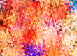 art abstracted colorful chaotic pattern background in brown