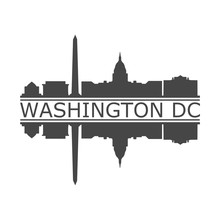 Banner Of Washington D.C., Washington Icon
