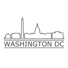 Banner Of Washington D.C., Washington Icon