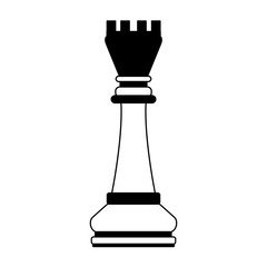 Poster - Chess game piece vector illustration graphic design