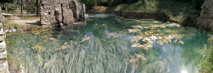 Telese - Panoramica della piscina