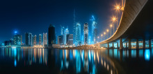 Panoramic View Of Dubai Business Bay, UAE