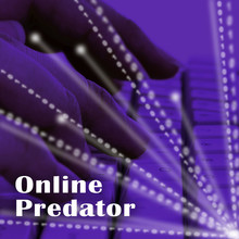 Online Predator Stalking Against Unknown Victim 3d Illustration