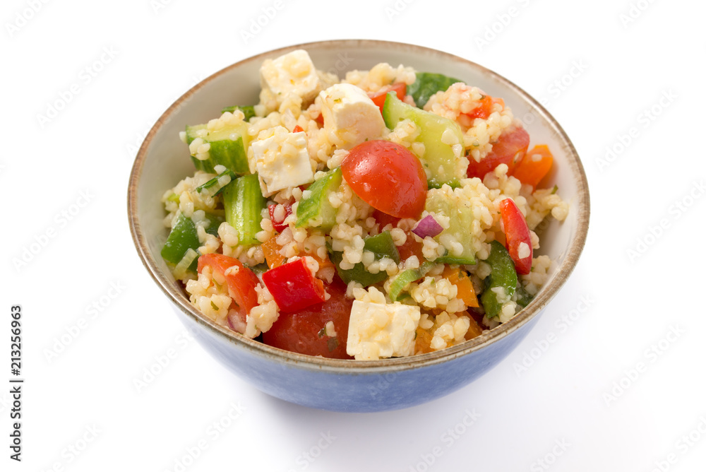 Stock-Foto „Bunter Bulgursalat“ | Adobe Stock