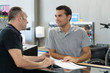 © auremar - males on the counter of the shop