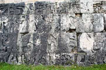 Ruins at Chichen Itza Site