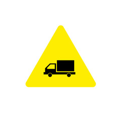 warn symbol for public transport areas, public areas, warning of industrial areas. it can use for sticker or background caution