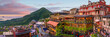 Top view of Jiufen Old Street in Taipei