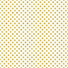 Gold Glitter Polka Dot Seamless Pattern, Geometric Golden Textur