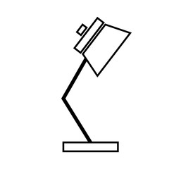 Wall Mural - desk lamp icon