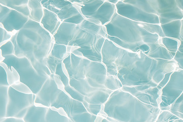 texture of water in swimming pool for background