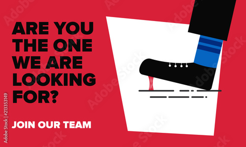 We Are Hiring Poster Banner Design Job Vacancy Employment