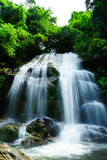 Fototapeta Krajobraz - SAIKU waterfall in national park  it is beautiful at southern, Thailand