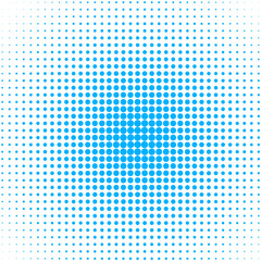 Sticker - Dotted background - blue