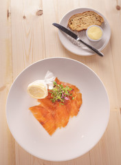 Wall Mural - Wild Scottish Smoked Salmon