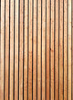 The siberian larch facade is made of wooden planks