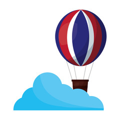 hot air balloon recreation cloud