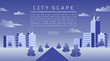 Cityscape Vector Flat illustration