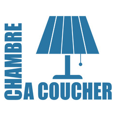 Sticker - Logo chambre à coucher.