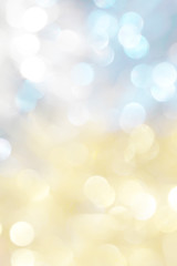 colored shiny circles of different sizes. background for a fun summer card for the holiday, a blurry