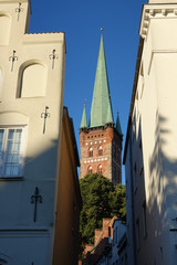 Wall Mural - St. Petrikirche in Lübeck