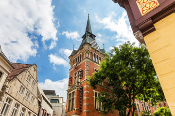 Poster - oldenburg historic town in lower saxony germany