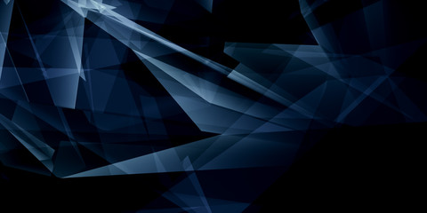 Wall Mural - abstract dark triangles background