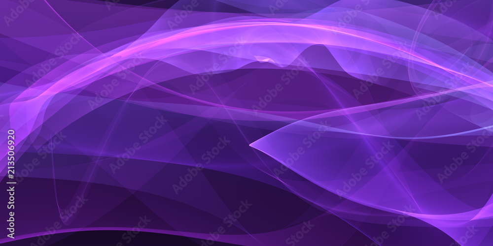 purple glowing lines background - obrazy, fototapety, plakaty 