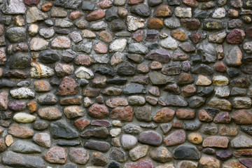 Texture of old rock wall for background