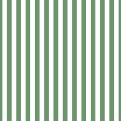 Wall Mural - Seamless stripe pattern green and white. Design for wallpaper, fabric, textile. Simple background
