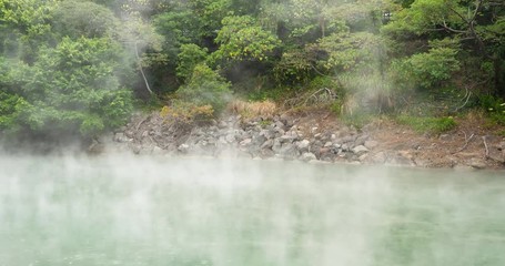 Poster - Thermal valley hot spring in Beitou, Taiwan Taipei