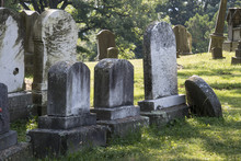Old Grave Stones Wide View