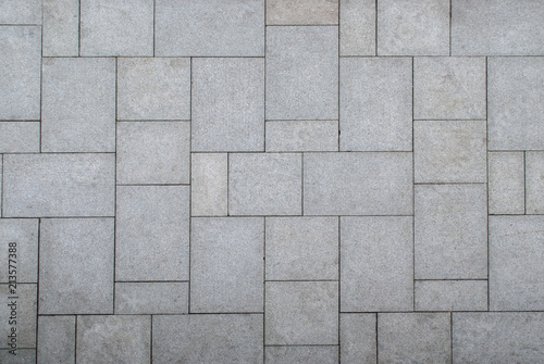 Fotomural floor pattern from stone slabs