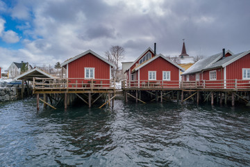 Poster - Norwegian village