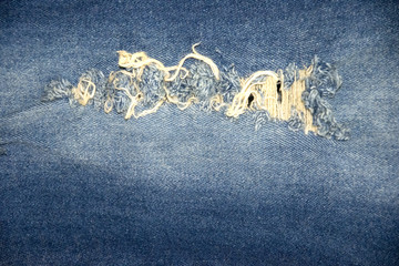 Wall Mural - old blue jeans. denim jeans texture background