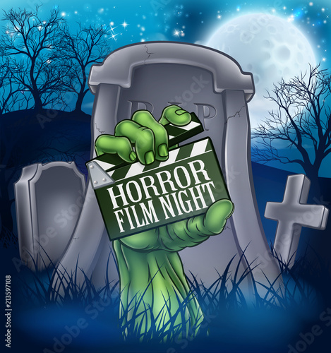 Horror Movie Film Zombie or...