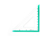 © angintaravichian - protractor triangle ruler drawings on white background