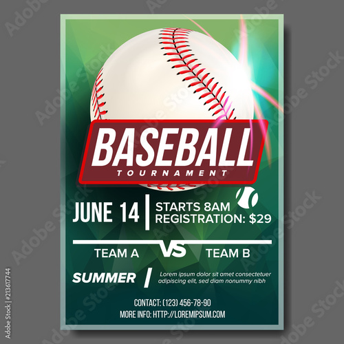 Dekoracja na wymiar  wektor-plakat-baseball-baner-reklamowy-baseball-ogloszenie-turnieju-sportowego