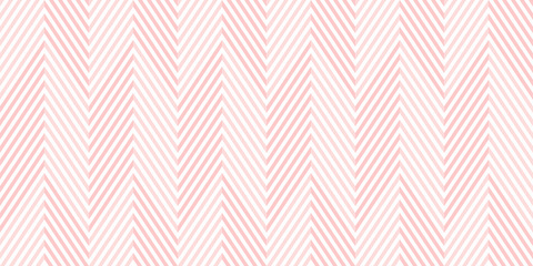 Wall Mural - Background pattern seamless chevron pink and white geometric abstract vector design.