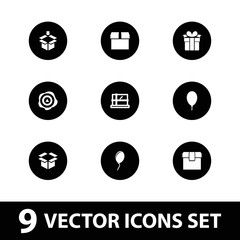 Aufkleber - Collection of 9 surprise filled icons