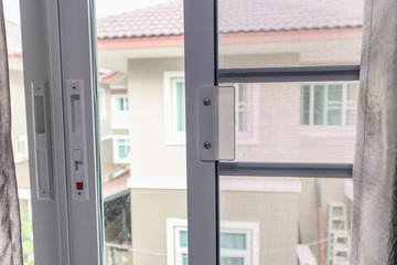 mosquito net wire screen on house window protection against insect