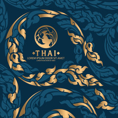 Wall Mural - Thai Art vector